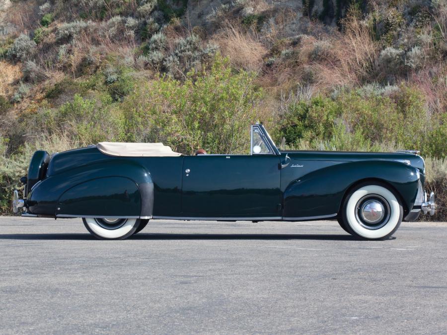  Lincoln Zephyr Continental Cabriolet 1939 года  (фото 10 из 16)